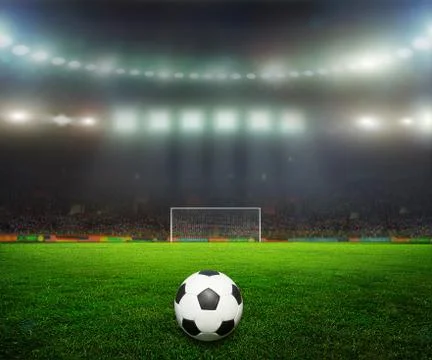 Soccer bal.football, Stock Illustration