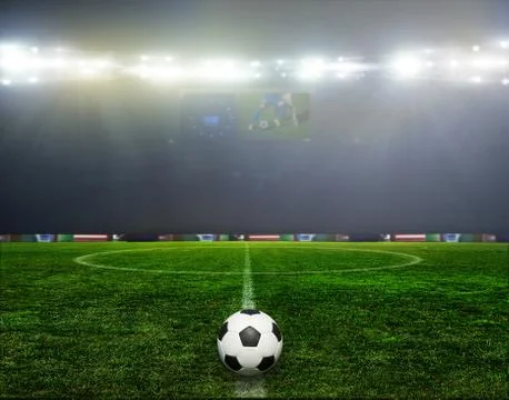 Soccer bal.football, Stock Illustration