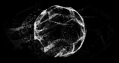Soccer Ball Animation Video stock 105725248