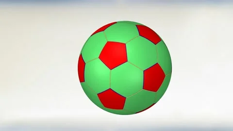 Soccer ball animation for multipurpose use of projects Stock Footage 149338348