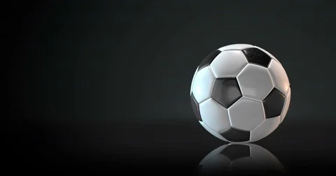 Soccer Ball Background Loop B Stock Footage 72344399