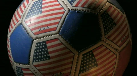 Soccer Ball - Close Stock Footage 270610