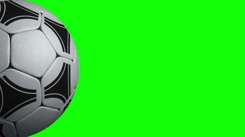 Soccer ball going from side to side. Stock Footage 30395160