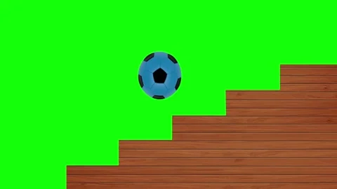 Soccer Ball Horizontal 16:9 Green Screen Stock Footage 340458080