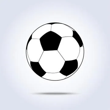 Soccer ball icon Stock Illustration