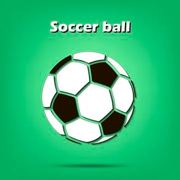 Soccer ball icon Stock Illustration