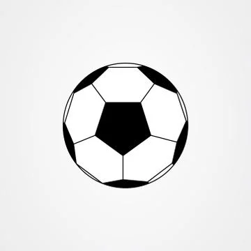 Soccer ball icon vector design Stock Illustration