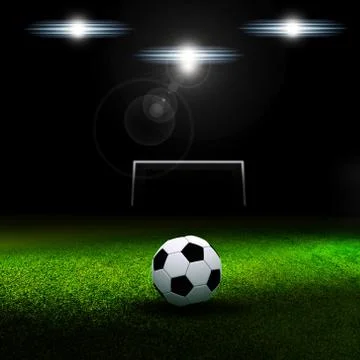Soccer ball Stock Illustration