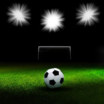 Soccer ball Stock Illustration