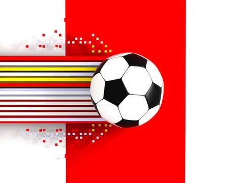 Soccer ball Stock Illustration