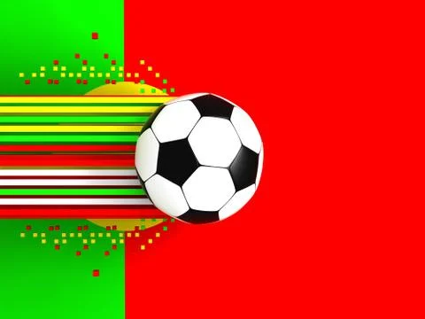 Soccer ball Stock Illustration