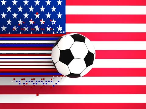 Soccer ball Stock Illustration