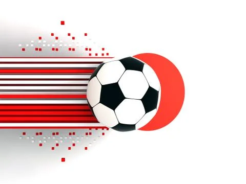 Soccer ball Stock Illustration