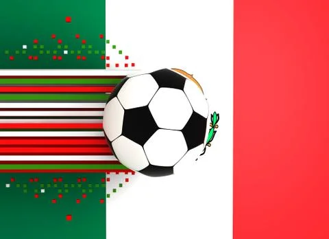 Soccer ball Stock Illustration