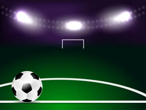 Soccer ball Stock Illustration