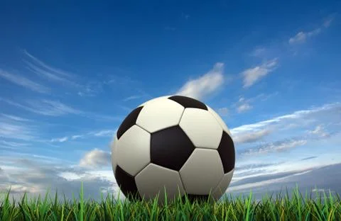 Soccer ball Stock Illustration