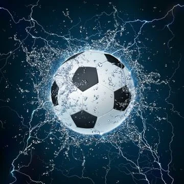 Soccer Ball Stock Illustration