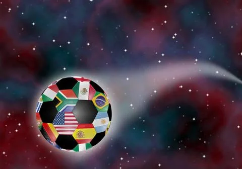 Soccer ball Stock Illustration