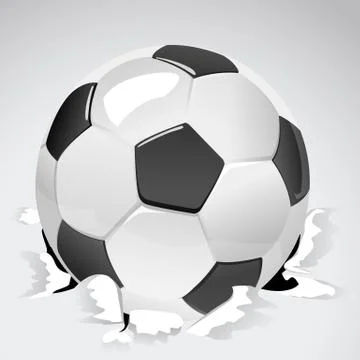 Soccer ball Stock Illustration