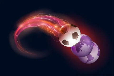 Soccer ball Stock Illustration