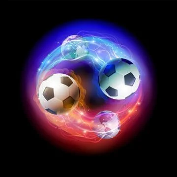 Soccer ball Stock Illustration