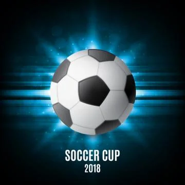 Soccer ball Stock Illustration