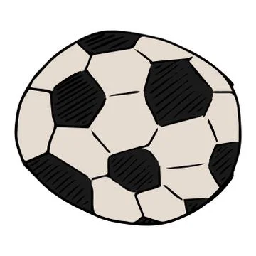 Soccer ball. Stock Illustration