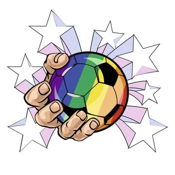 Soccer ball Stock Illustration