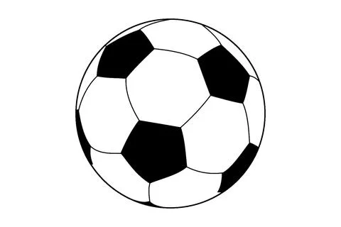 Soccer ball Illustrazione stock