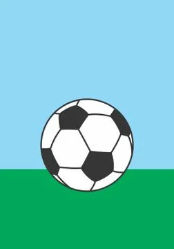 Soccer ball illustration Stock Illustration