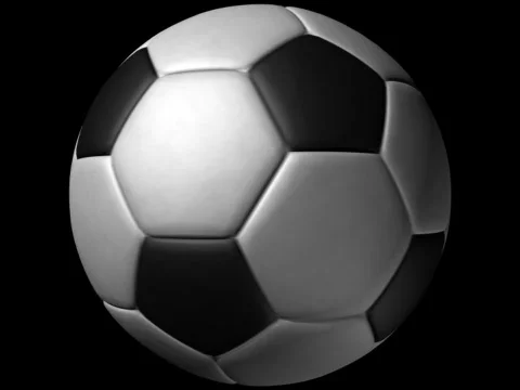 Soccer Ball Loop-5 Sec Y Rotate-D1 動画素材 502308