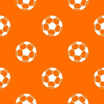 Soccer ball pattern seamless Illustrazione stock