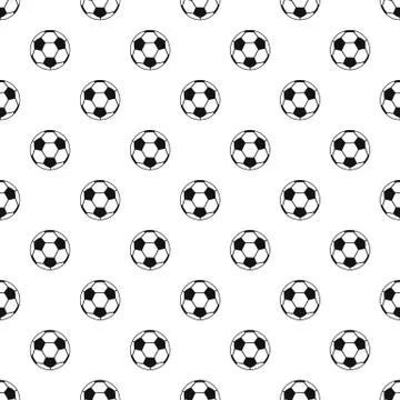Soccer ball pattern vector 스톡 일러스트