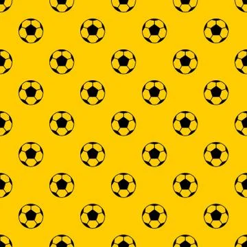 Soccer ball pattern vector 스톡 일러스트