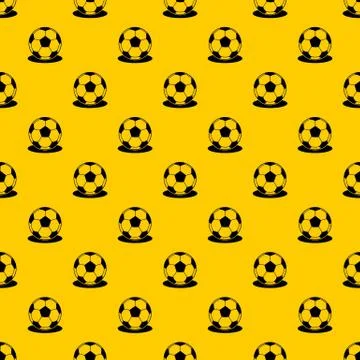 Soccer ball pattern vector 스톡 일러스트