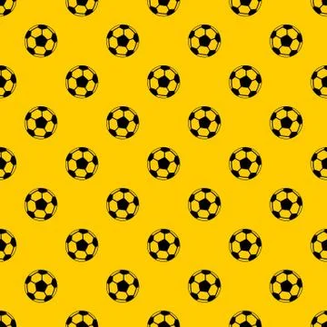 Soccer ball pattern vector Illustrazione stock