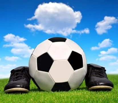 Soccer ball  Stock Photos