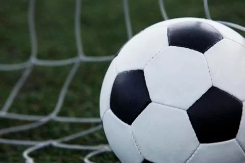 The soccer ball 库存照片