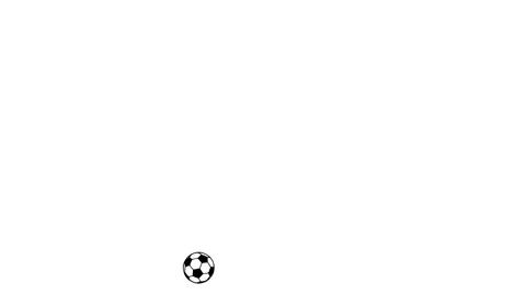 Soccer Ball Rolling Animation Loop Stock Footage 324393534