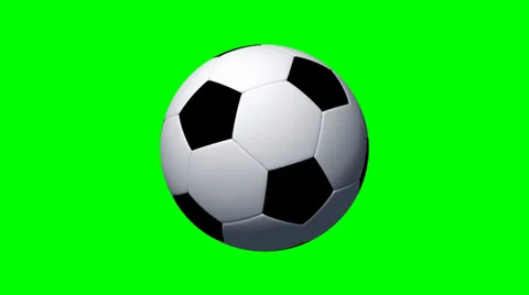 Soccer ball rotates - green screen 스톡 동영상 39710053