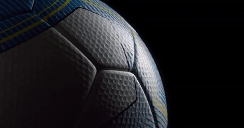 Soccer ball rotating Stock Footage 79858310