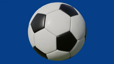 Soccer ball spinning. Seamless looping. Stock Footage 271290609