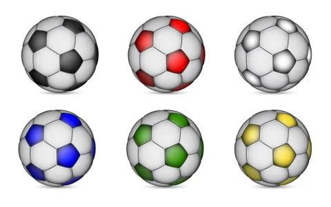 Soccer ball, vector Stock Illustration