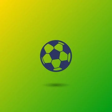 Soccer Ball. Vector 库存插图