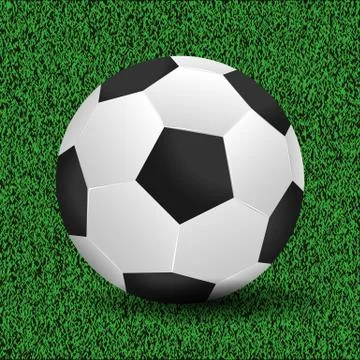 Soccer ball vector illustration Stock Illustration