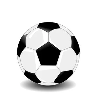 Soccer ball vector illustration Stock Illustration