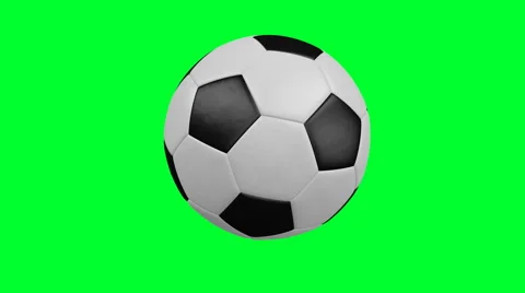 Soccer ball  whirls Stock Footage 48757666