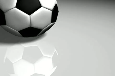 Soccer Ball on White Stock Footage 10873546