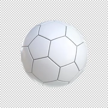 Soccer Ball White Stock Illustration