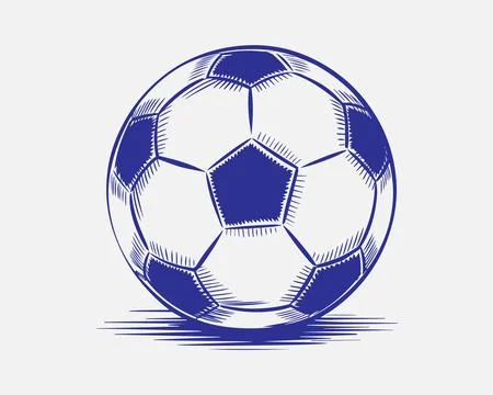 Soccer Balls Illustration Set Different Angles Patterns Sports Design Stock Illustration
